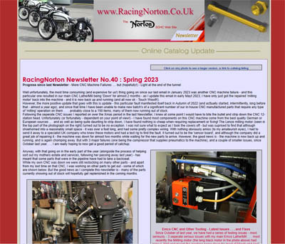 RacingNorton Home Page